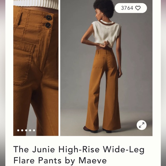 The junie flare pants Maeve - Picture 4 of 8